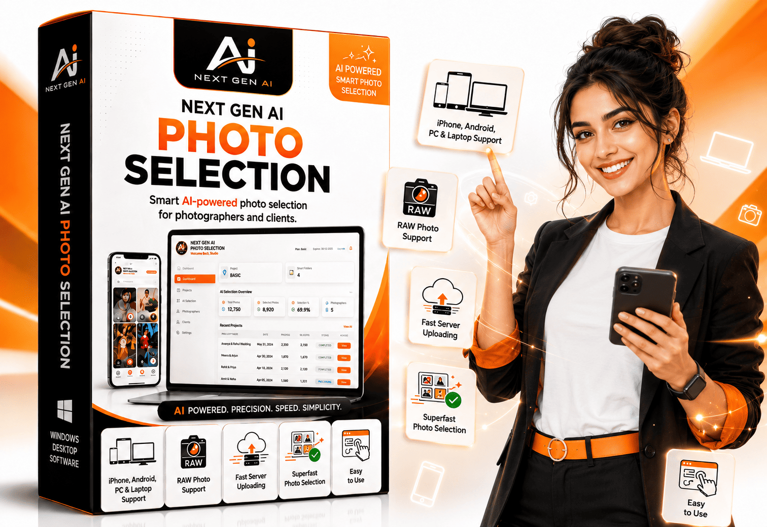 Photo Selection dashboard